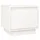 Sängbord 2 st vit 35x34x32 cm massiv furu