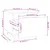 Produktbild 10 för Sängbord 2 st vit 35x34x32 cm massiv furu