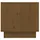 Sängbord honungsbrun 35x34x32 cm massiv furu