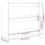 Produktbild 7 för Bokhylla/Rumsavdelare vit högglans 80x30x72 cm