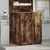 Produktbild 3 för Badrumsskåp rökfärgad ek 71x71,5x91,5 cm 