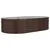 Produktbild 2 för Odlingslåda pulverlackerat stål 152x80x36 cm brun