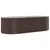 Produktbild 2 för Odlingslåda pulverlackerat stål 249x100x68 cm brun