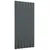 Produktbild 3 för Takplåt 12 st pulverlackerat stål antracit 80x36 cm