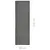Produktbild 6 för Utomhusmatta plattvävd 80x250 cm grå