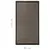Produktbild 6 för Utomhusmatta plattvävd 80x150 cm mörkbrun