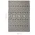 Produktbild 6 för Utomhusmatta plattvävd 160x230 cm svarta ränder