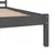 Produktbild 6 för Sängram massiv furu 135x190 cm grå 4FT6