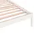 Produktbild 6 för Sängram massiv furu 90x200 cm vit