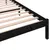 Produktbild 6 för Sängram massiv furu 90x200 cm svart