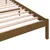 Produktbild 6 för Sängram massiv furu 100x200 cm honungsbrun