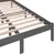 Produktbild 6 för Sängram massiv furu 120x200 cm grå