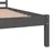 Produktbild 6 för Sängram massiv furu 150x200 cm grå 5FT