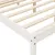 Produktbild 7 för Säng vit 75x190 cm massiv furu