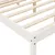 Produktbild 7 för Sängram vit massiv furu 90x200 cm