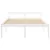 Produktbild 4 för Sängram vit massiv furu 150x200 cm 5FT