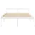 Produktbild 4 för Sängram vit massiv furu 160x200 cm