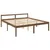 Produktbild 3 för Sängram honungsbrun massiv furu 200x200 cm