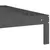 Produktbild 6 för Sängram grå massiv furu 120x200 cm