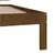 Produktbild 6 för Sängram honungsbrun massiv furu 90x200 cm