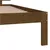 Produktbild 6 för Sängram honungsbrun massiv furu 100x200 cm