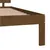 Produktbild 6 för Sängram honungsbrun massiv furu 140x200 cm