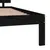 Produktbild 6 för Sängram svart massiv furu 140x200 cm
