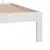Produktbild 6 för Sängram vit massiv furu 160x200 cm