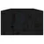 Produktbild 4 för Skärmställ svart 60x23,5x12 cm konstruerat trä