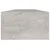 Produktbild 4 för Skärmställ betonggrå 110x23,5x9 cm konstruerat trä