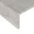 Produktbild 5 för Skärmställ betonggrå 110x23,5x9 cm konstruerat trä