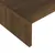 Produktbild 5 för Skärmställ brun ek 110x23,5x9 cm konstruerat trä
