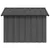 Produktbild 3 för Hundgård antracit 116,5x103x81,5 cm galvaniserat stål