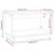 Produktbild 8 för Tv-bänk honungsbrun 60x35x35 cm massiv furu