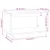 Produktbild 8 för Tv-bänk svart 60x35x35 cm massiv furu