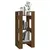 Produktbild 5 för Bokhylla/rumsavdelare honungsbrun 41x35x91 cm massiv furu