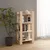 Produktbild 6 för Bokhylla/rumsavdelare 60x35x125 cm massivt trä