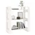 Produktbild 4 för Bokhylla/rumsavdelare vit 80x35x91 cm massiv furu