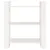 Produktbild 5 för Bokhylla/rumsavdelare vit 80x35x91 cm massiv furu