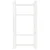 Produktbild 5 för Bokhylla/rumsavdelare vit 80x35x160 cm massiv furu