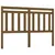 Produktbild 3 för Sänggavel honungsbrun 156x4x100 cm massiv furu