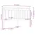 Produktbild 5 för Sänggavel 166x4x100 cm massiv furu