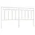 Produktbild 2 för Sänggavel vit 186x4x100 cm massiv furu