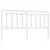 Produktbild 2 för Sänggavel vit 206x4x100 cm massiv furu
