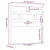 Produktbild 6 för Sänggavel svart 81x4x100 cm massiv furu