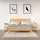 Sängbord 2 st 50x35x61,5 cm massiv furu