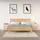 Sängbord 2 st 50x35x61,5 cm massiv furu
