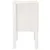 Produktbild 7 för Sängbord 2 st vit 40x35x61,5 cm massiv furu