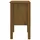Sängbord 2 st honungsbrun 40x35x61,5 cm massiv furu