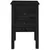 Produktbild 6 för Sängbord 2 st svart 40x35x61,5 cm massiv furu